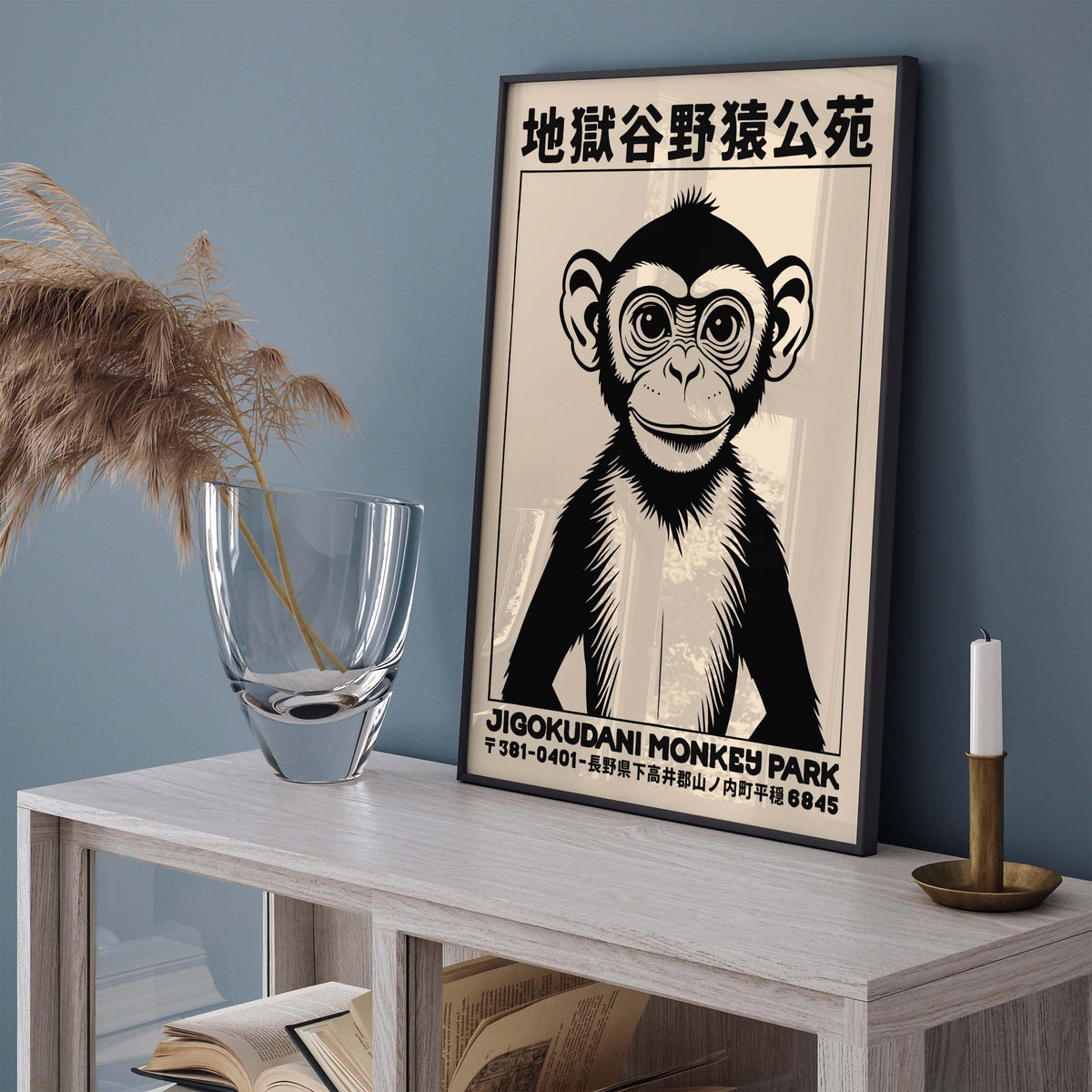 Jigokudani Monkey Park Poster
