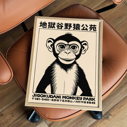 Jigokudani Monkey Park Print