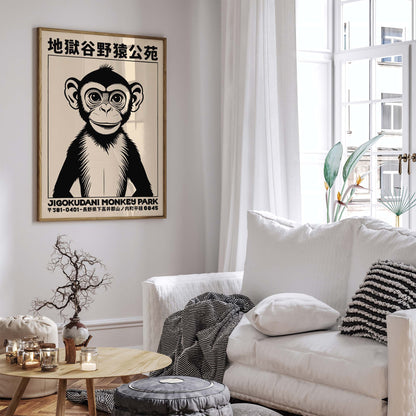 Jigokudani Monkey Park Print