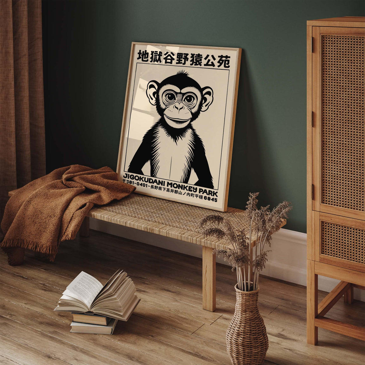 Jigokudani Monkey Park Print