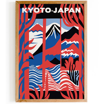 Kyoto Japan Travel Poster