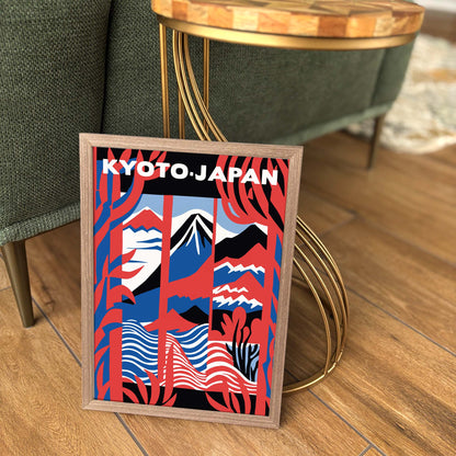 Kyoto Japan Travel Poster