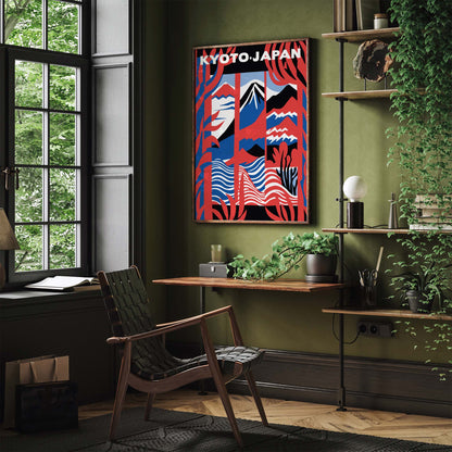 Kyoto Japan Travel Poster