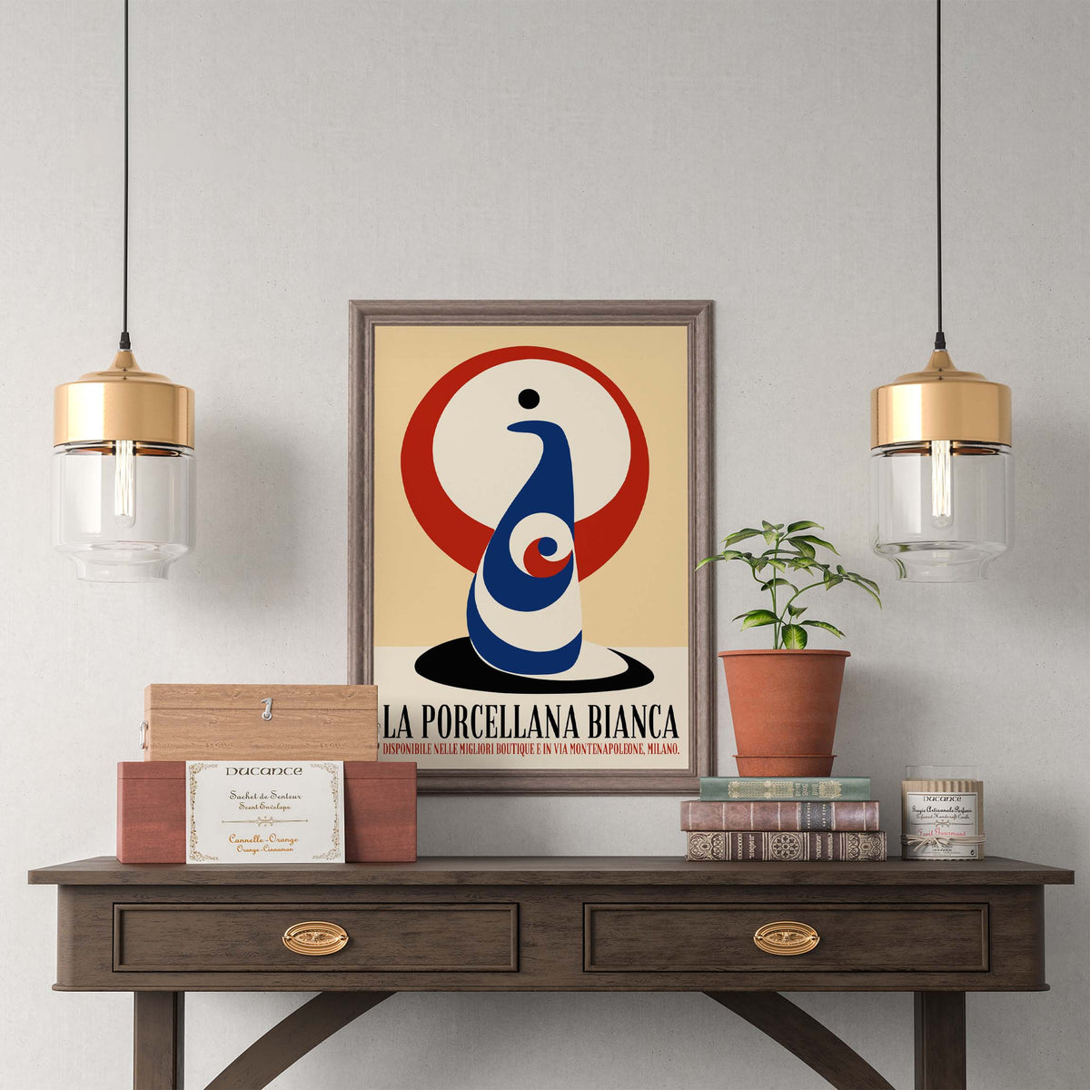 La Porcellana Bianca Poster Print