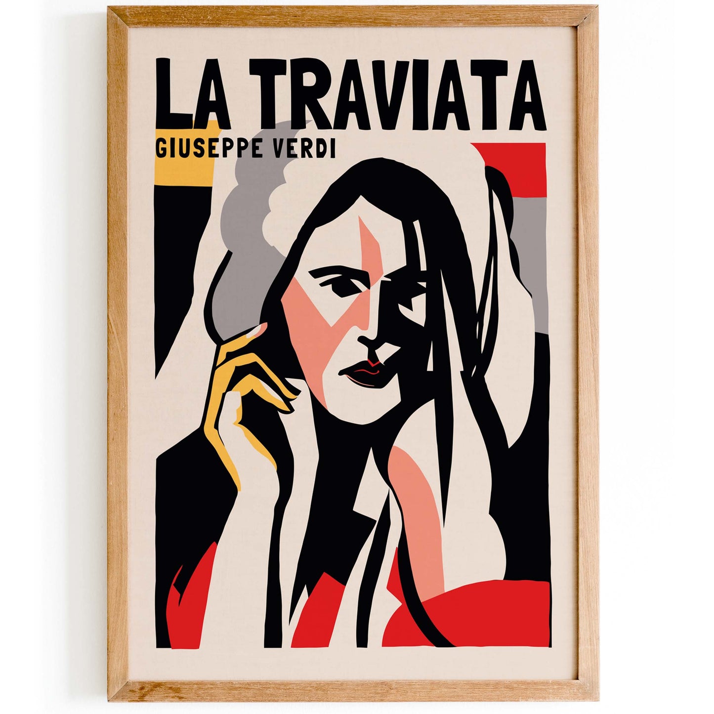 La Traviata Opera Wall Art Poster