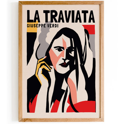 La Traviata Opera Wall Art Poster