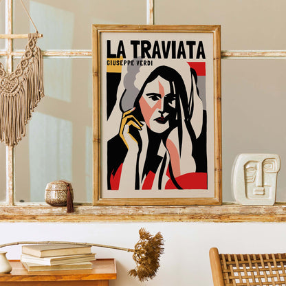 La Traviata Opera Wall Art Poster