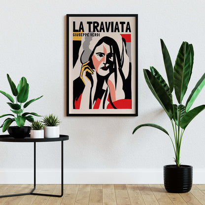La Traviata Opera Wall Art Poster