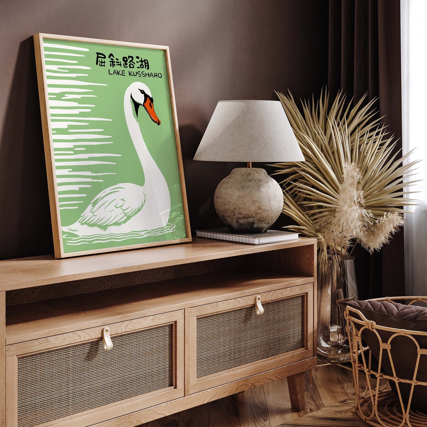 Lake Kussharo Wall Art Print