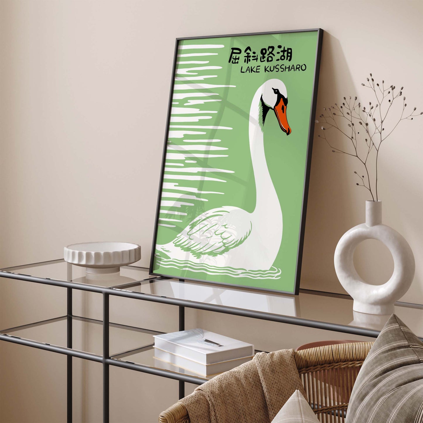 Lake Kussharo Wall Art Print