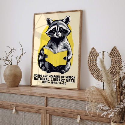 Library Wisdom Wall Art Print
