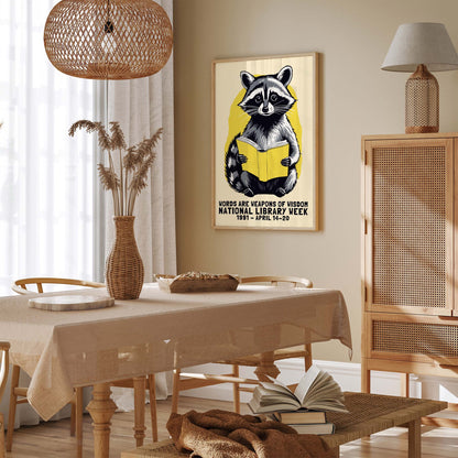 Library Wisdom Wall Art Print