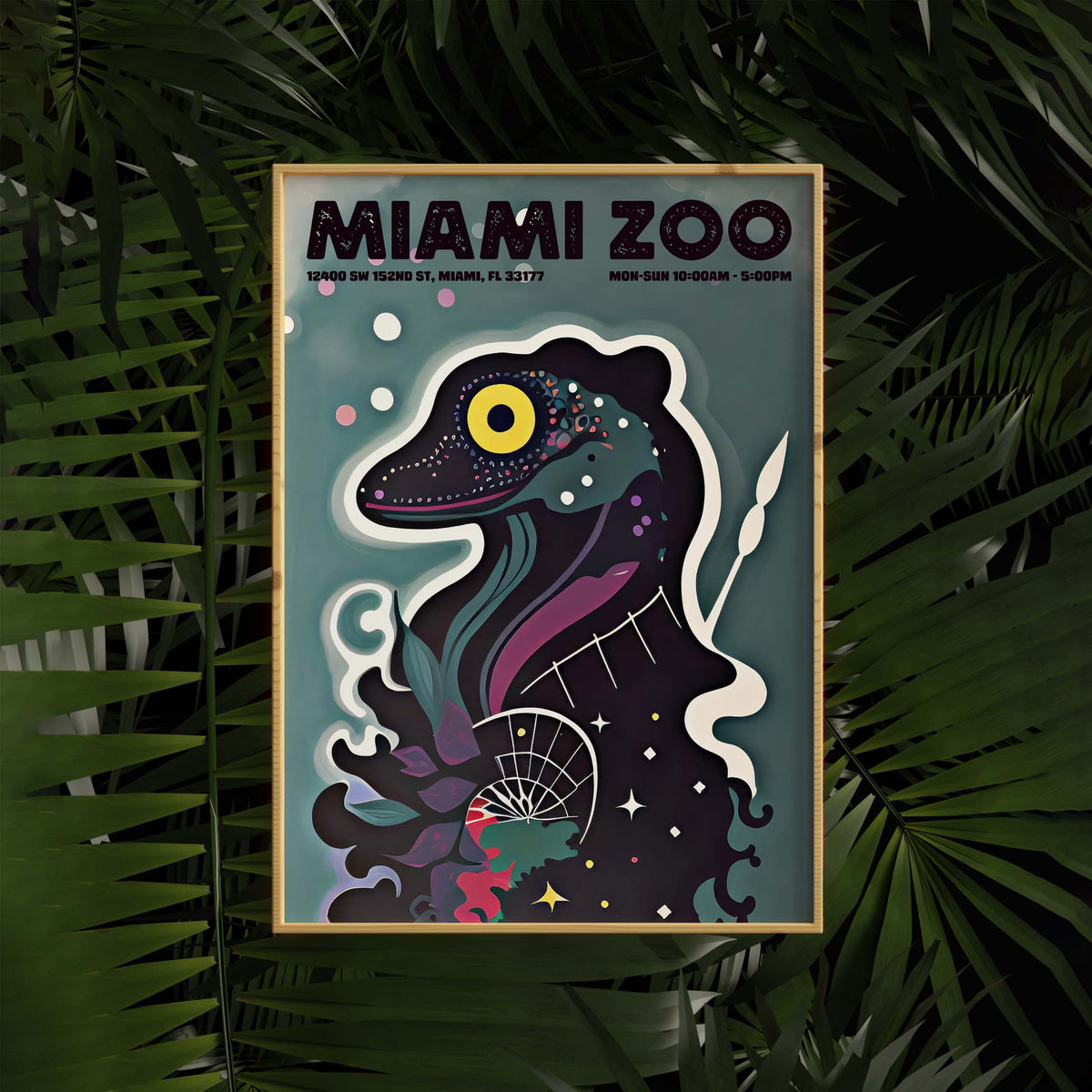 Miami Zoo Wall Art Print