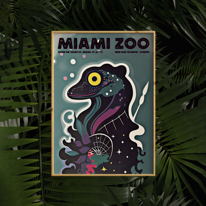 Miami Zoo Wall Art Print