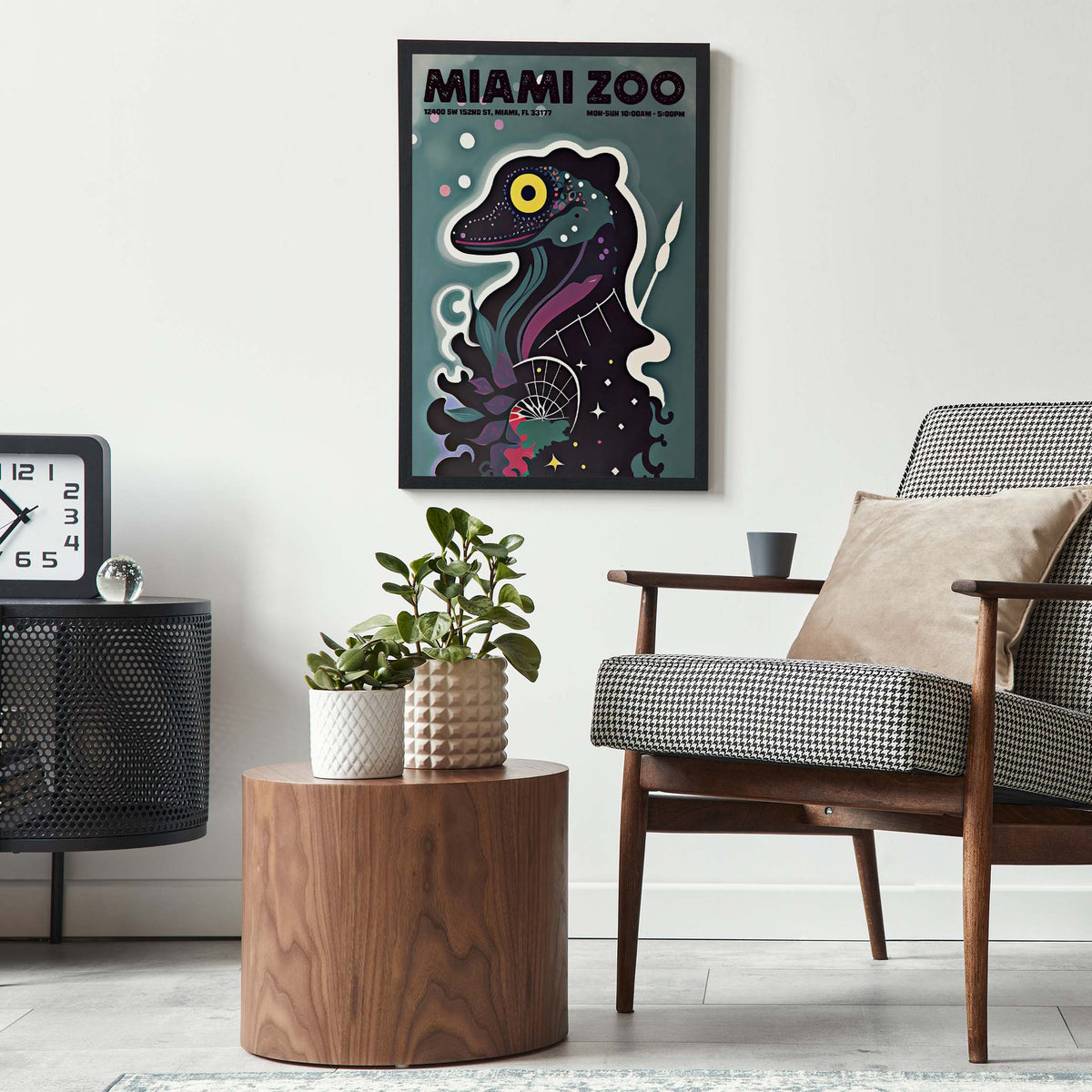 Miami Zoo Wall Art Print
