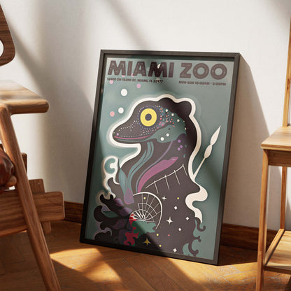 Miami Zoo Wall Art Print