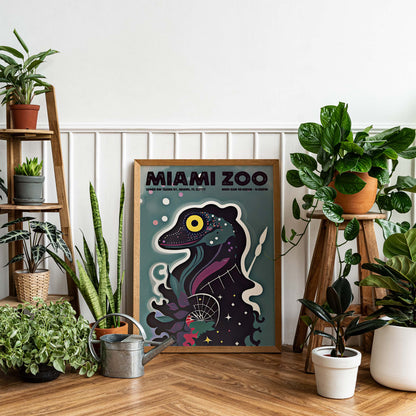Miami Zoo Wall Art Print