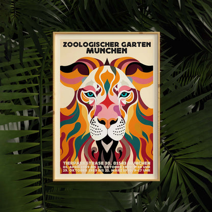 Munich Tiger Poster Print
