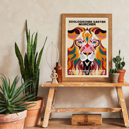 Munich Tiger Poster Print