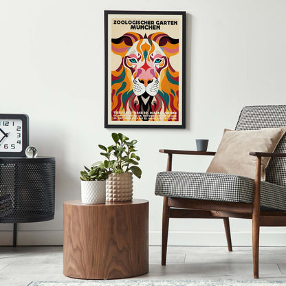 Munich Tiger Poster Print