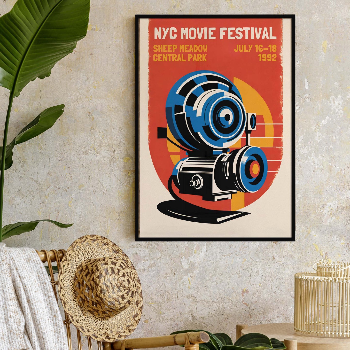 NYC Movie Festival Wall Poster