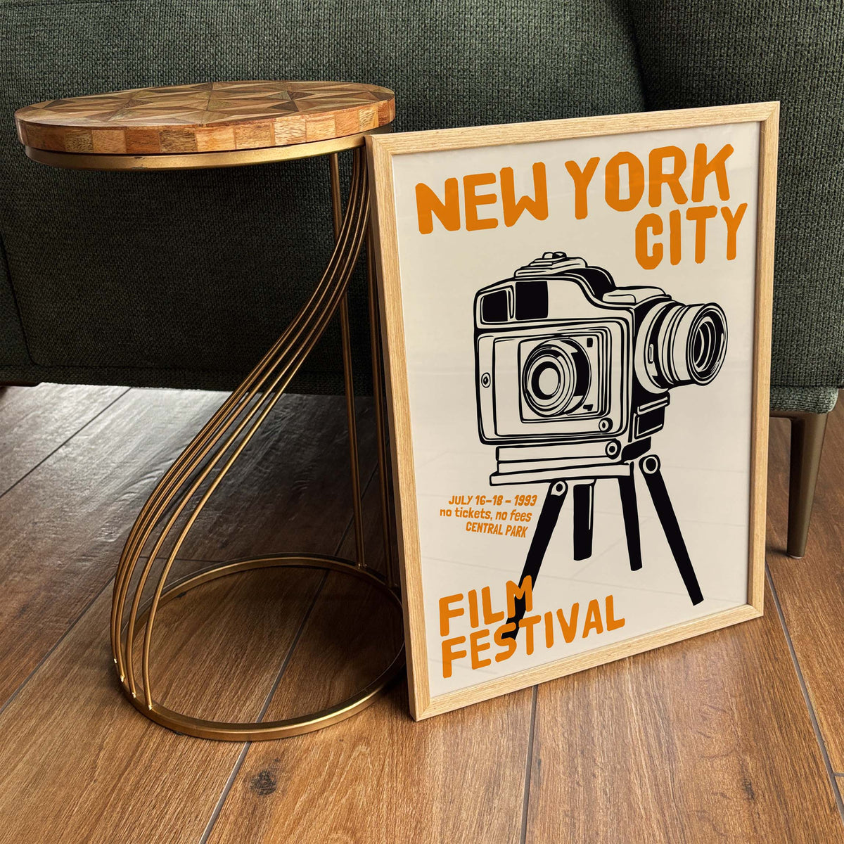 New York City Film Print