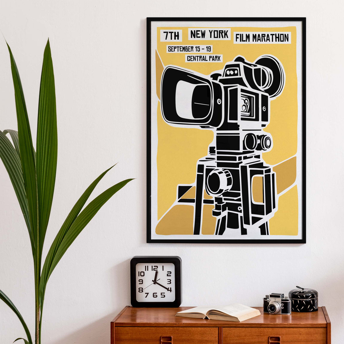New York Film Marathon Poster Print