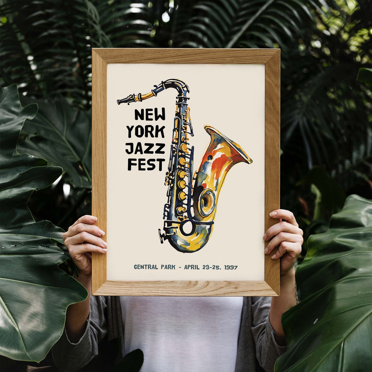 New York Jazz Festival Poster Print