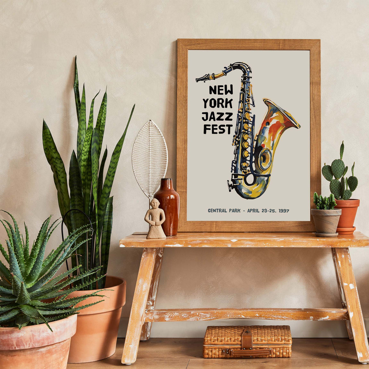 New York Jazz Festival Poster Print