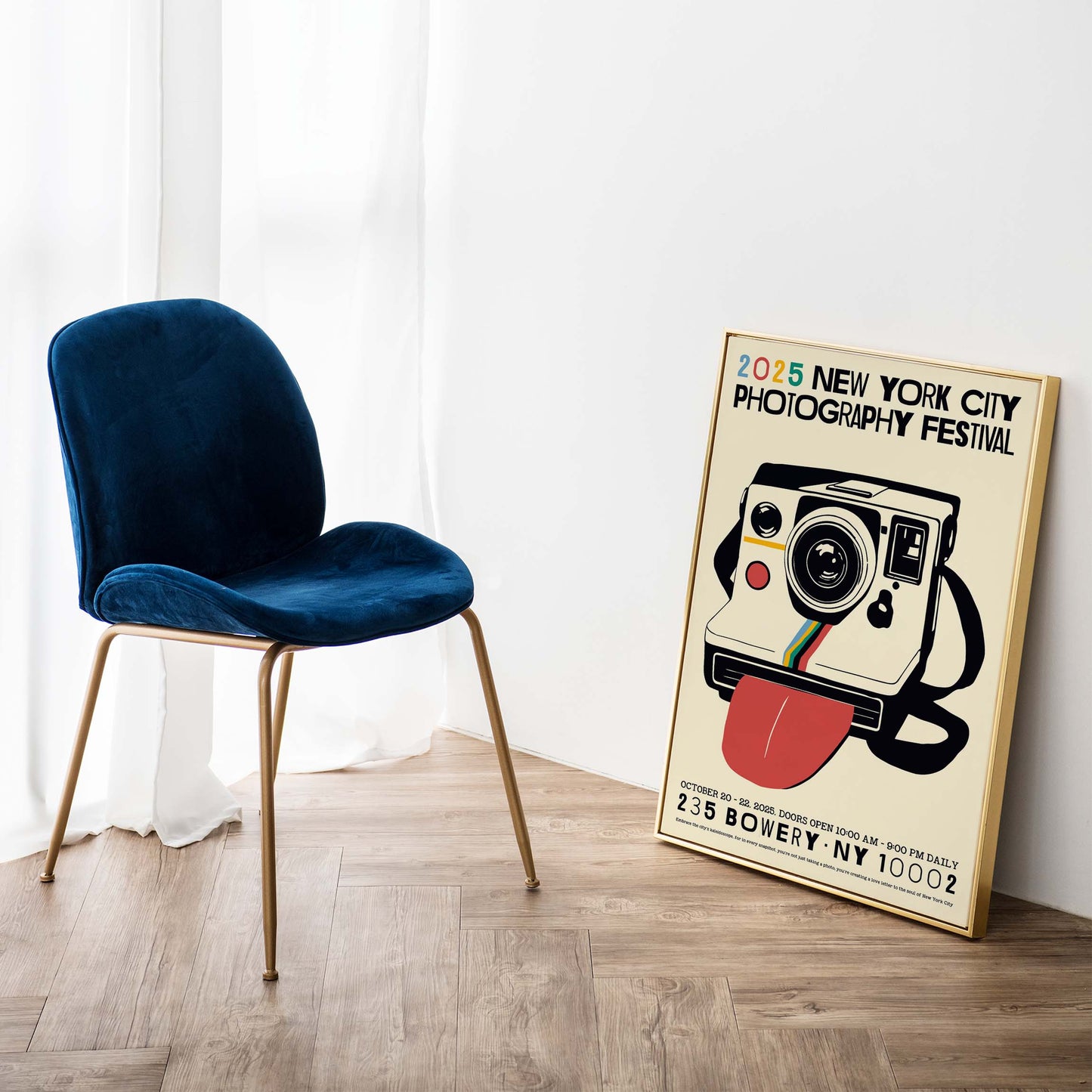 Paris Swimming Poster