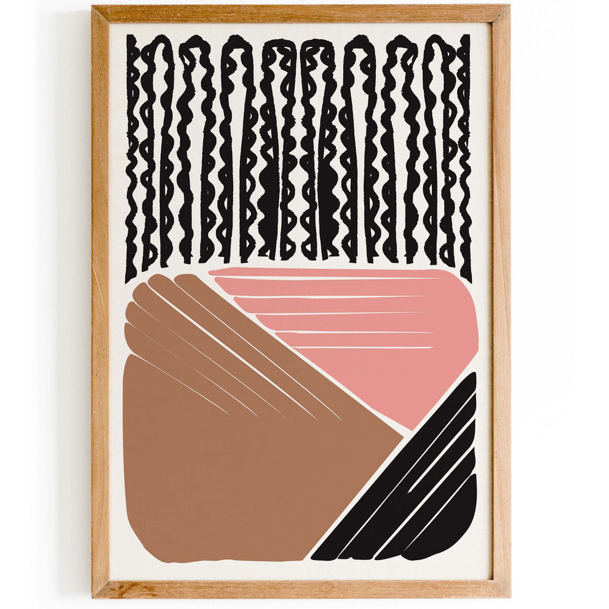 Organic Shapes Wall Print