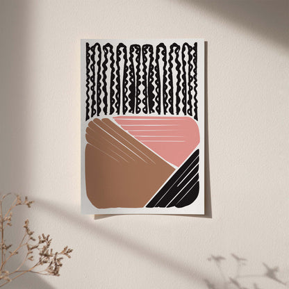 Organic Shapes Wall Print