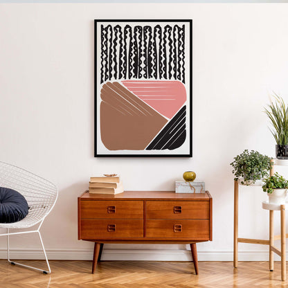 Organic Shapes Wall Print