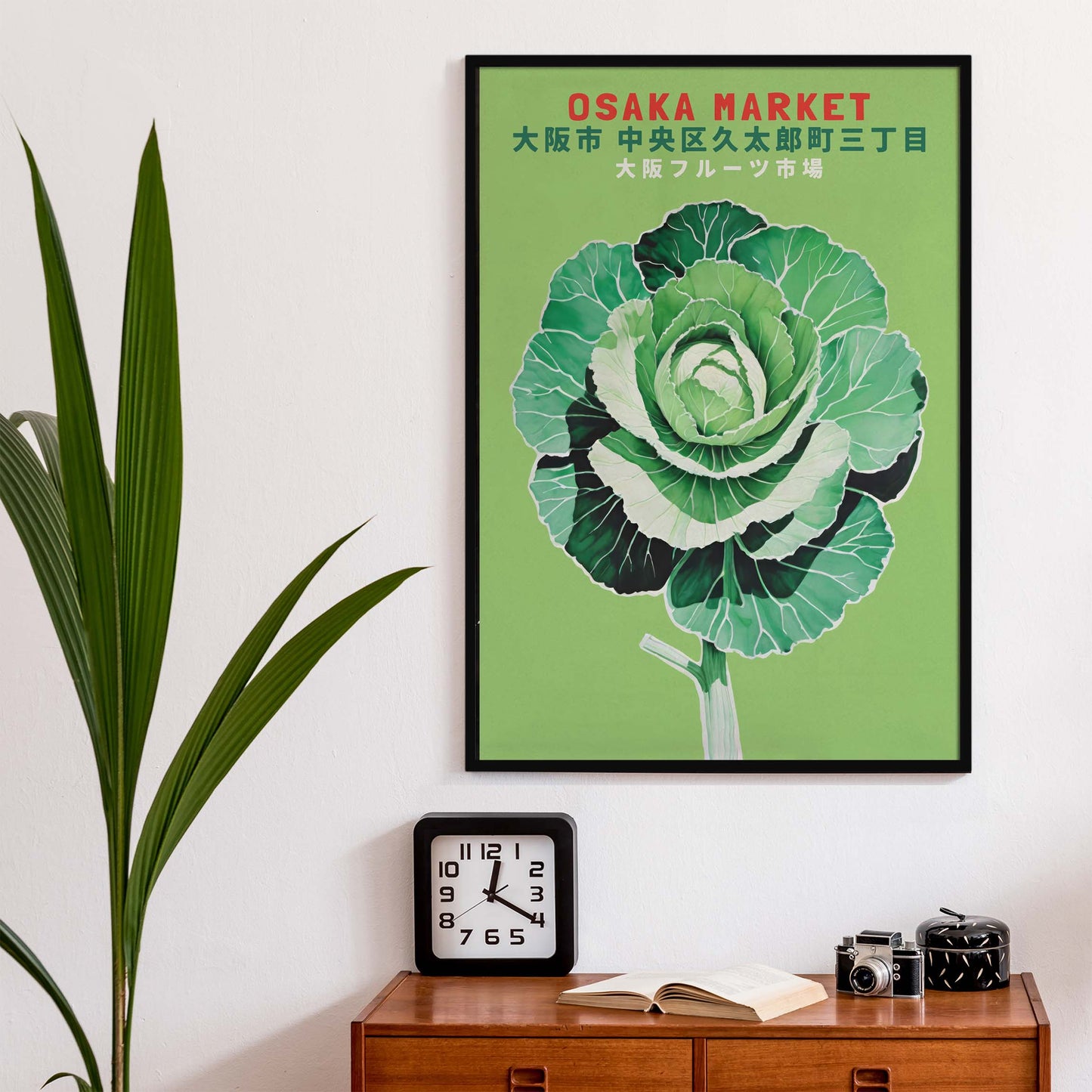 Osaka Market Cabbage Print