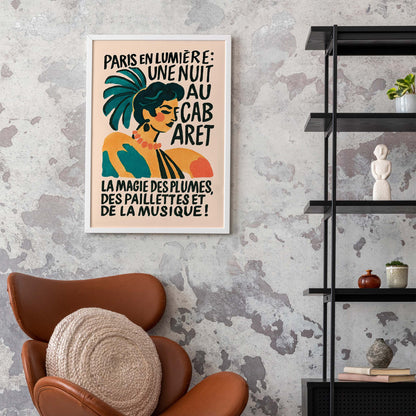 Paris Cabaret Art Poster