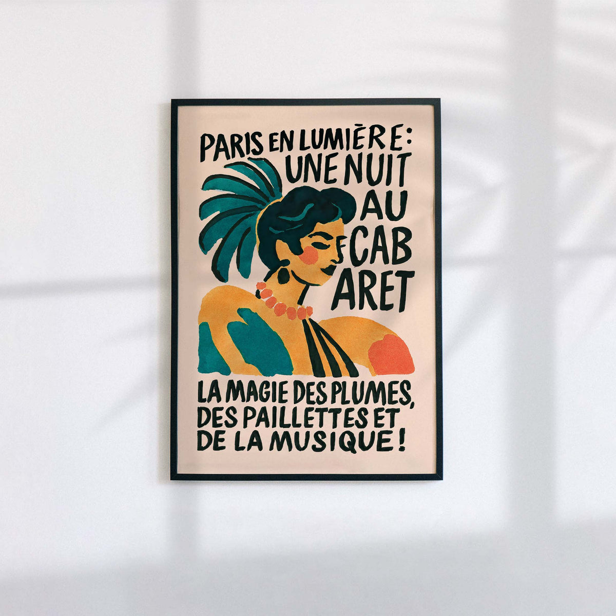 Paris Cabaret Art Poster
