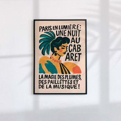 Paris Cabaret Art Poster