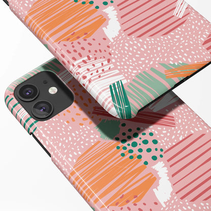Pink Modern iPhone Case
