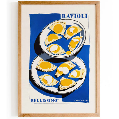Ravioli Italian Food Wall Print