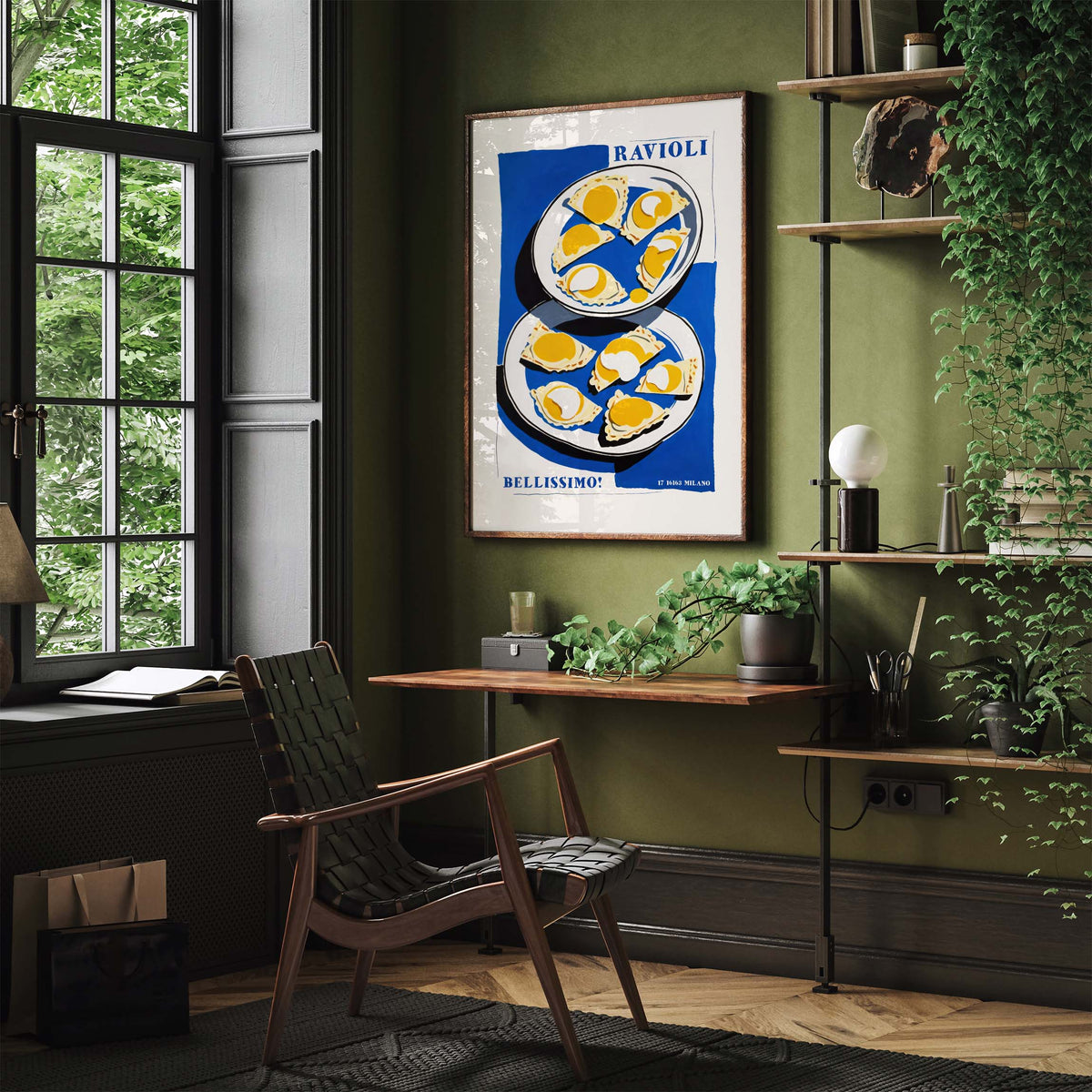 Ravioli Italian Food Wall Print