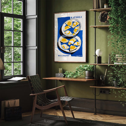 Ravioli Italian Food Wall Print