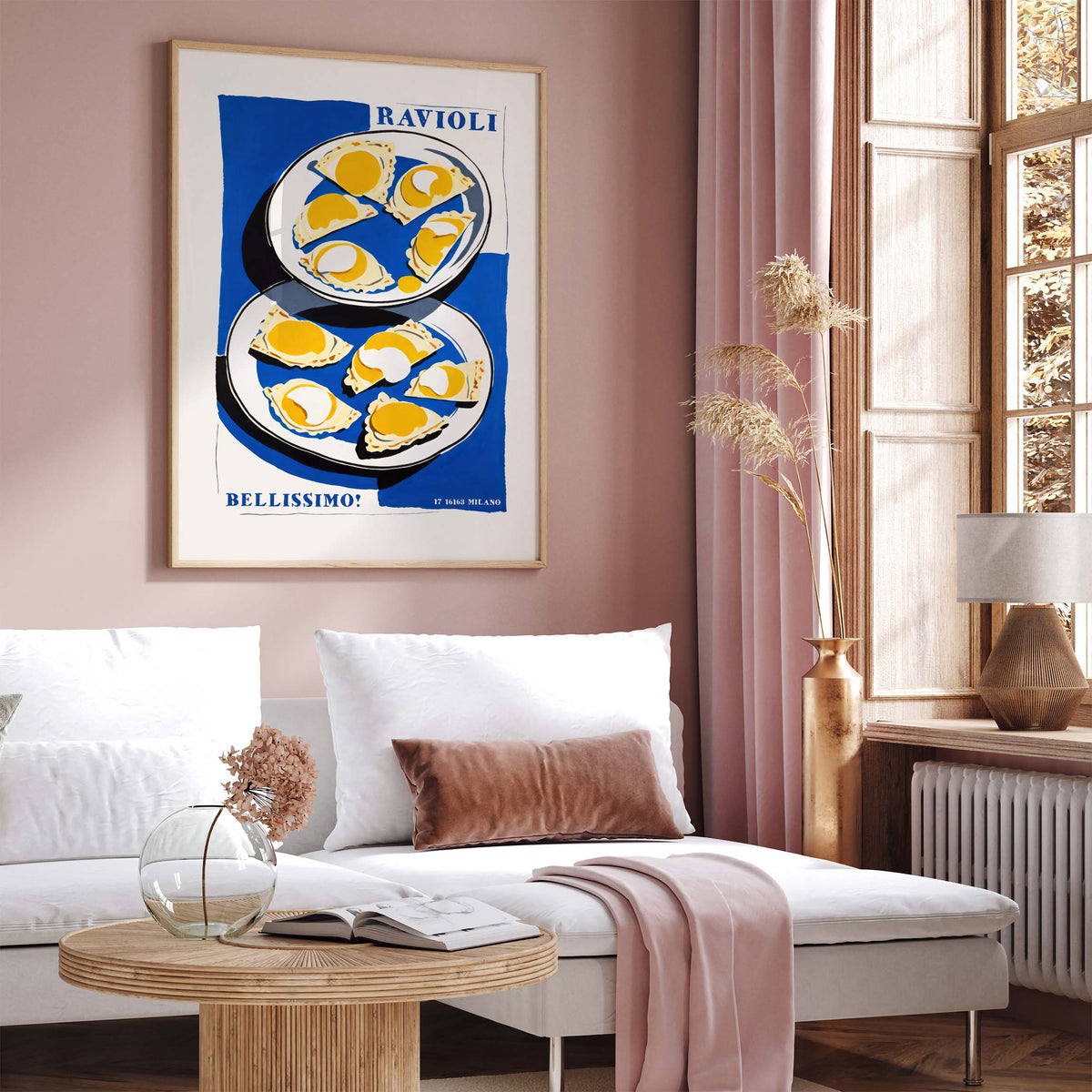 Ravioli Italian Food Wall Print