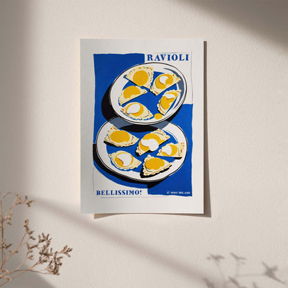 Ravioli Italian Food Wall Print