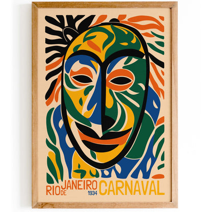 Rio Carnival Festival Poster