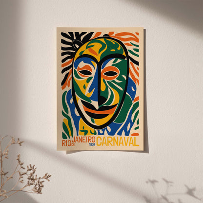 Rio Carnival Festival Poster