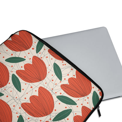 Rustic Tulips Laptop Sleeve