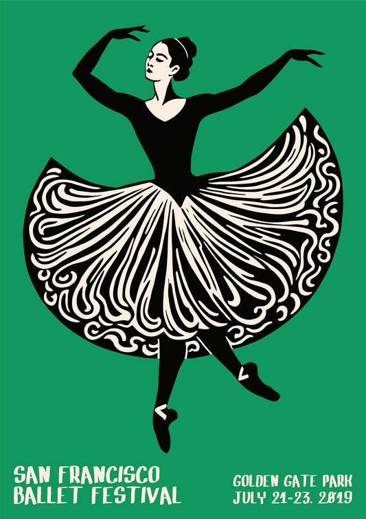 San Francisco Ballet Poster Wall Art