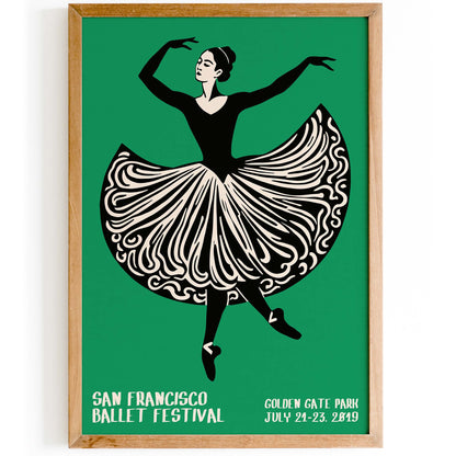 San Francisco Ballet Poster Wall Art