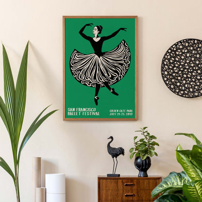 San Francisco Ballet Poster Wall Art