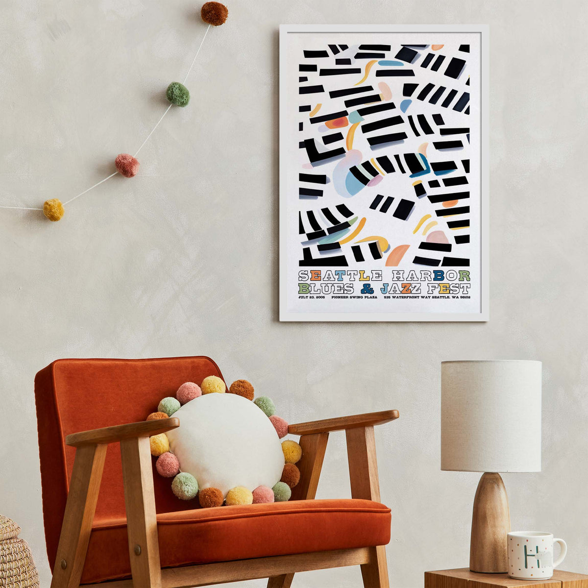 Seattle Harbor Jazz Festival Poster